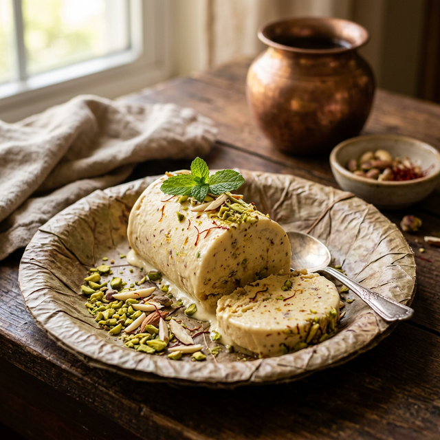 Traditional kulfi